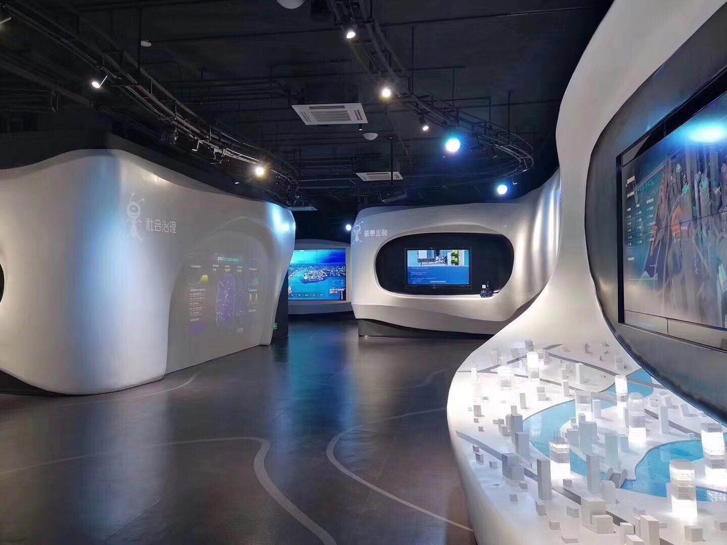 阿里巴巴西南总部grg展厅艺术造型装饰工程