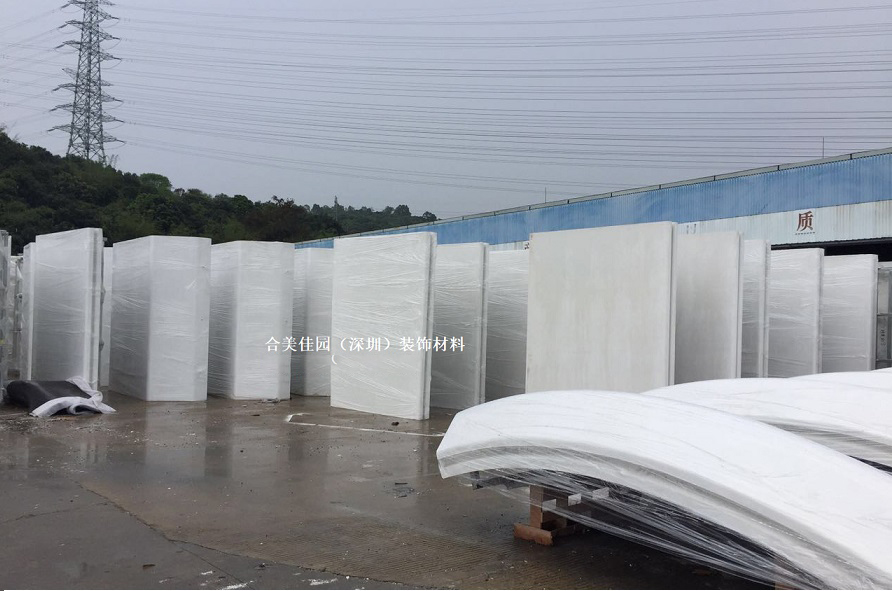 深圳前海金融大厦grc墙面造型装饰工程安