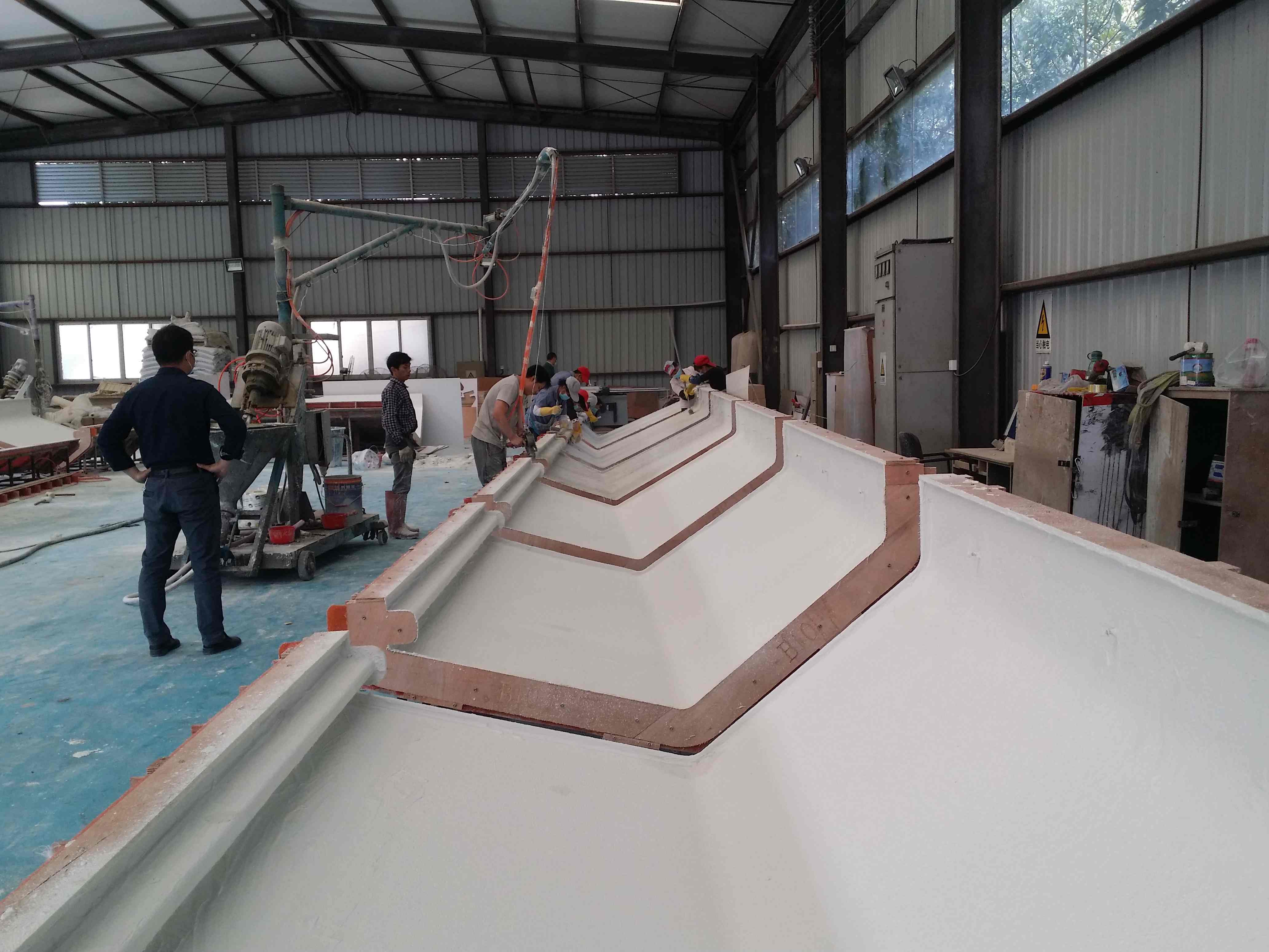 深圳前海金融大厦grc墙面造型装饰工程安