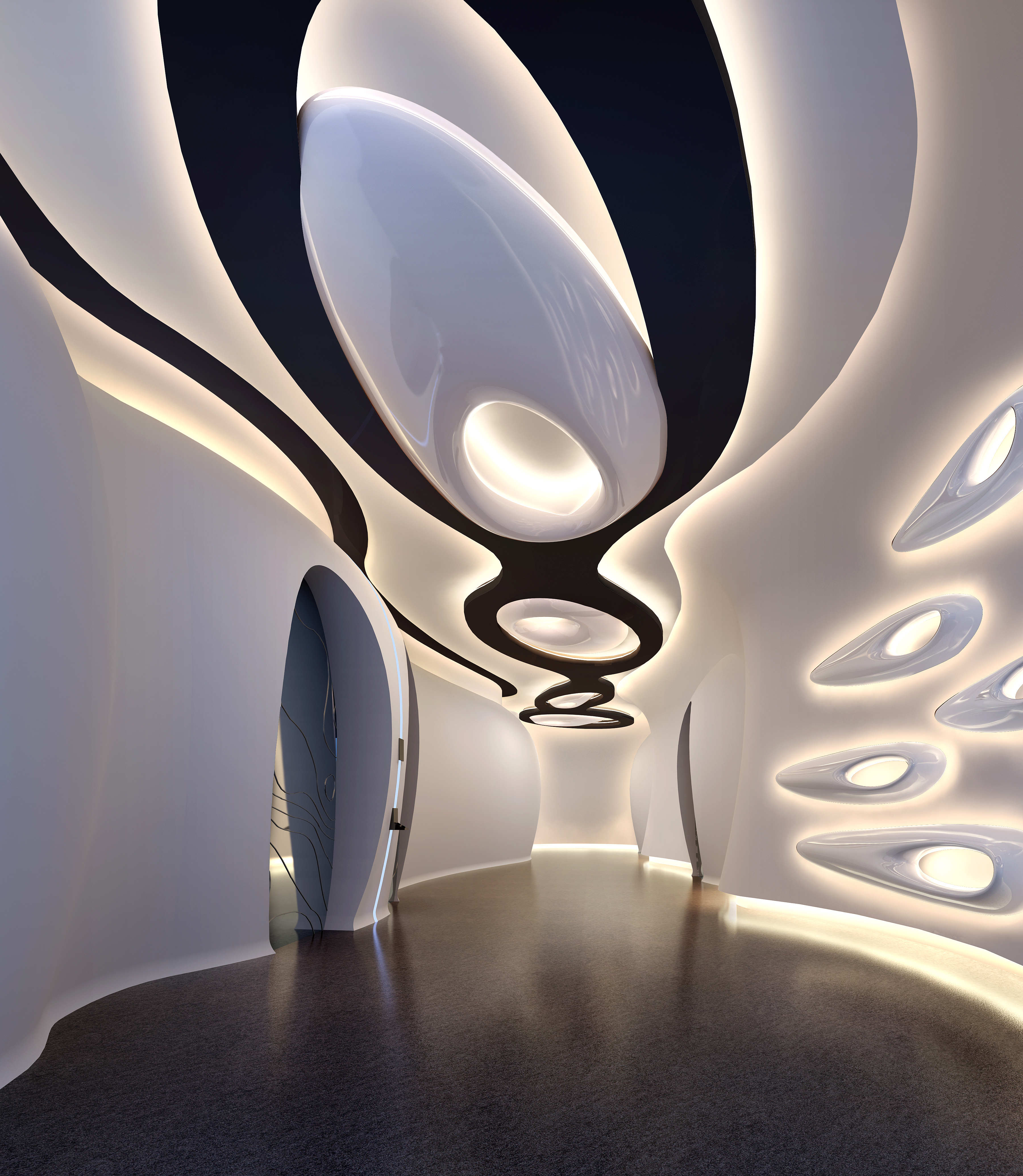 罗浮山名人会所grg异形定制装饰工程